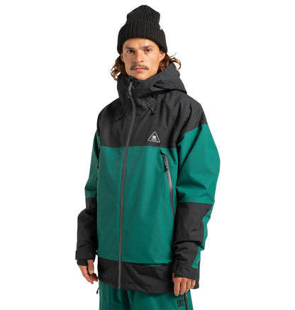 Unisex Intel 30K Insulated Jacket - Black/Deep Teal | DC Shoes