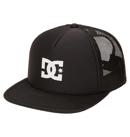 Men's Gas Station Trucker Hat - Black | DC Shoes