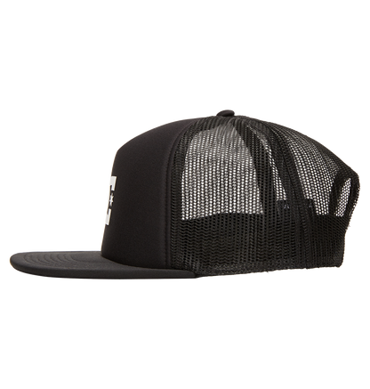 Men's Gas Station Trucker Hat - Black | DC Shoes