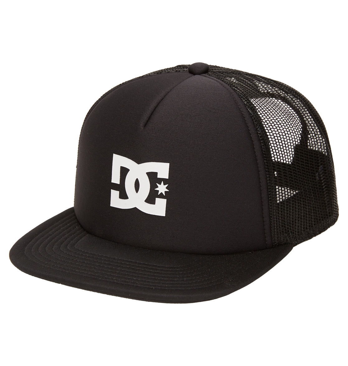 Kids' Gas Station Trucker Hat - White / Black | DC Shoes