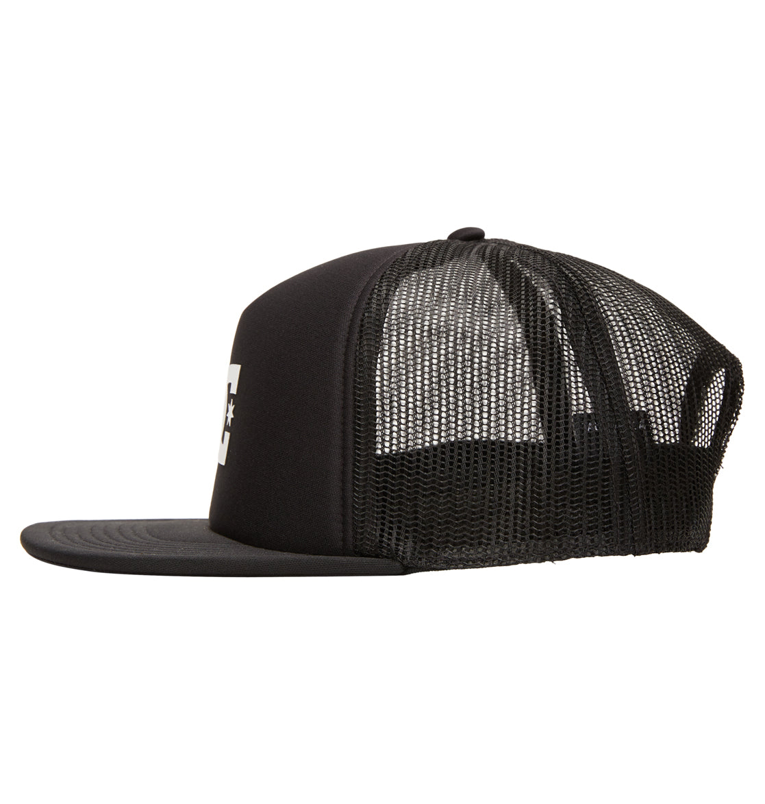 Kids' Gas Station Trucker Hat - White / Black | DC Shoes