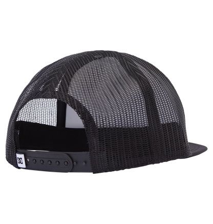 Men's Gas Station Trucker Hat - White / Black | DC Shoes