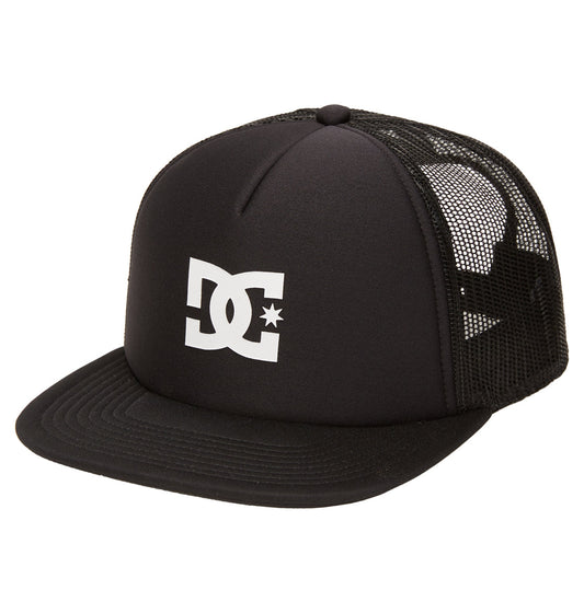 Kids' Gas Station Trucker Hat - Black | DC Shoes