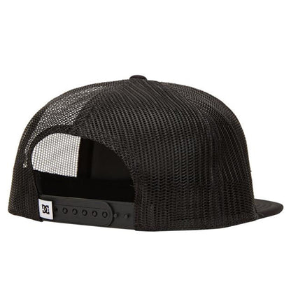 Kids' Gas Station Trucker Hat - Black | DC Shoes