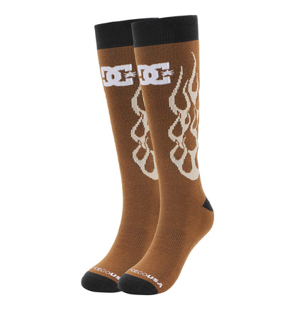 Performance Sock 2-Pack - Black/Brown | DC Shoes