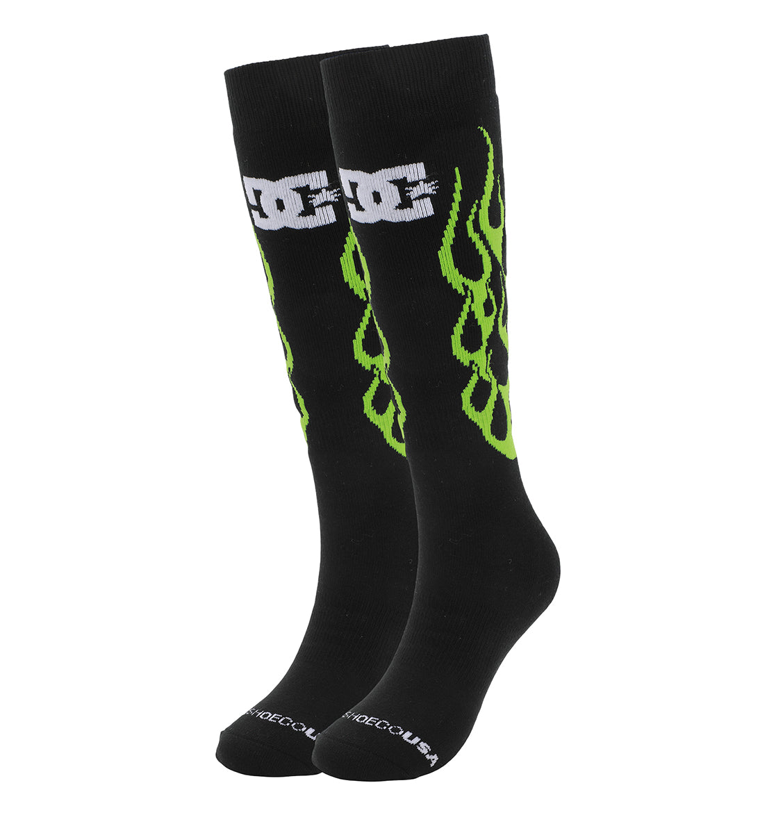 Performance Sock 2-Pack - Black/Green | DC Shoes