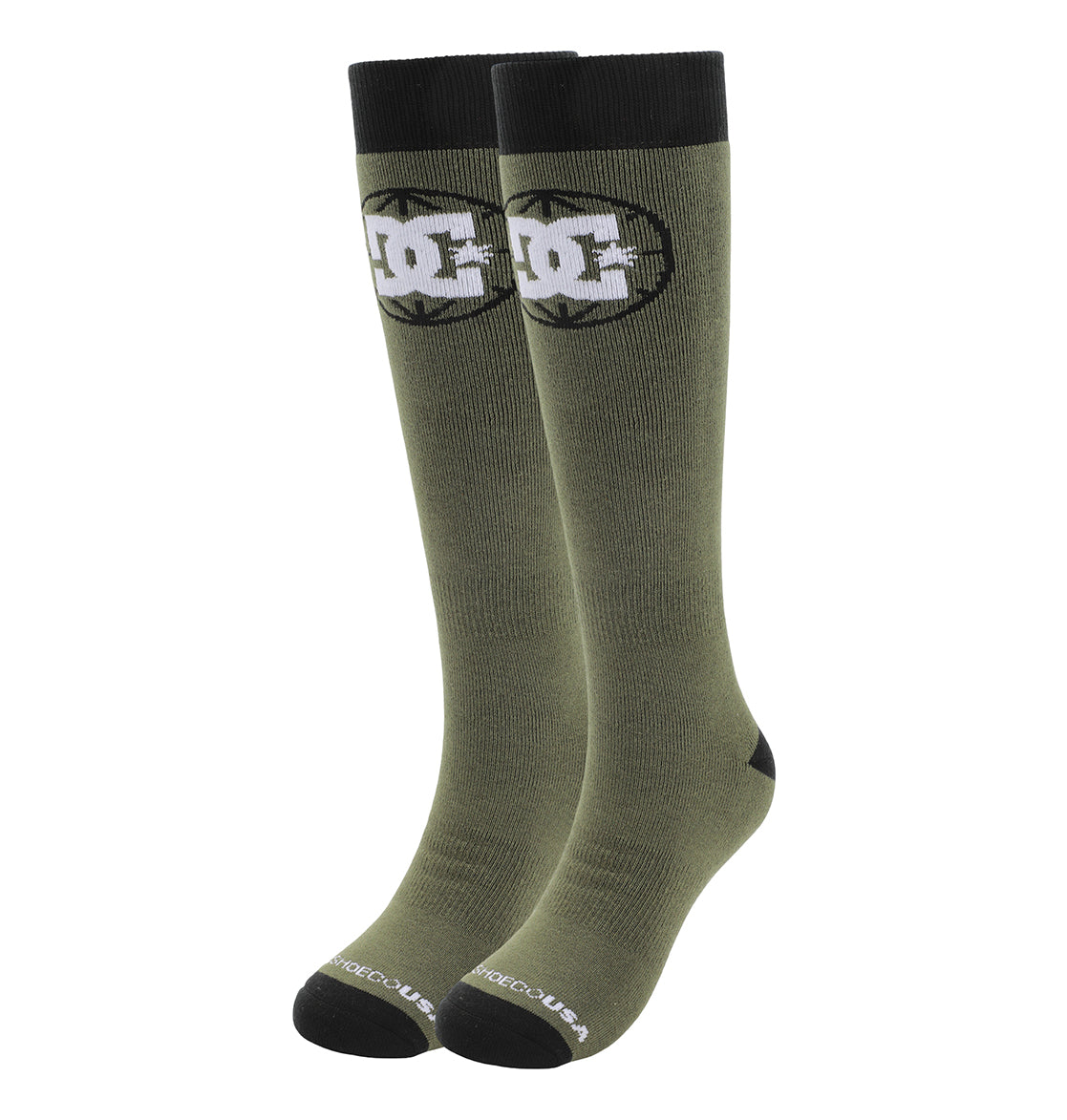 Performance Sock 2-Pack - Black/Green | DC Shoes