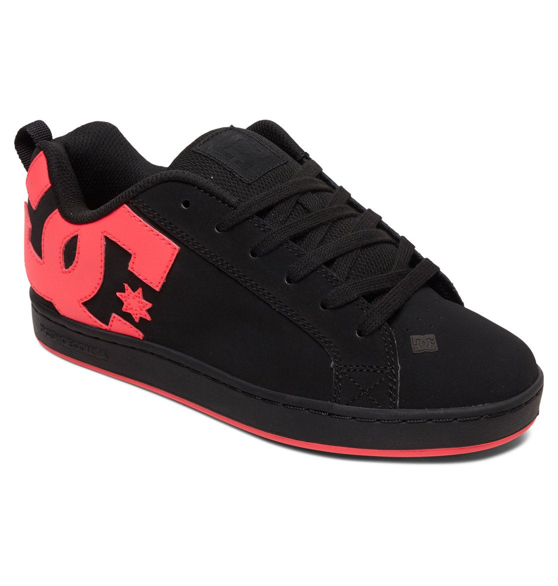 Women's Court Graffik Shoes - Black/Hot Pink | DC Shoes