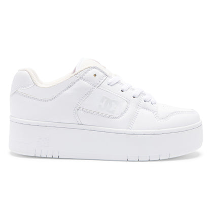 Women's Manteca 4 Platform Shoes - White/White | DC Shoes