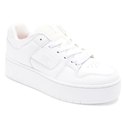 Women's Manteca 4 Platform Shoes - White/White | DC Shoes