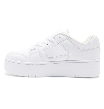 Women's Manteca 4 Platform Shoes - White/White | DC Shoes