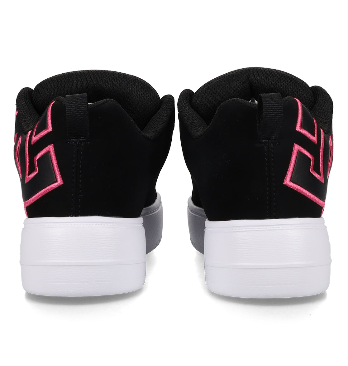 Women's Court Graffik Platform Shoes - Black/Pink/White | DC Shoes