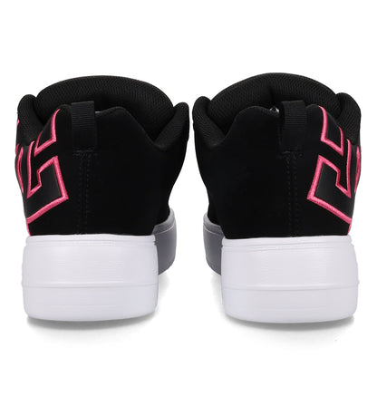 Women's Court Graffik Platform Shoes - Black/Pink/White | DC Shoes