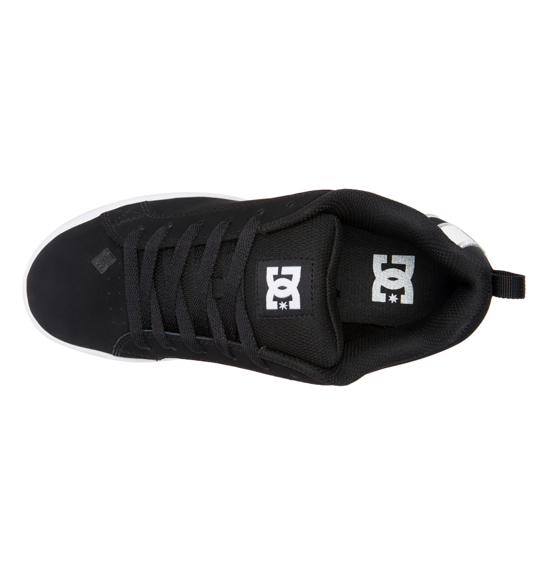 Women's Court Graffik Shoes - Black/White Stencil | DC Shoes