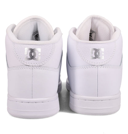 Women's Manteca 4 Hi High-Top Shoes - Mid Wht/Wht/Slv White Silver | DC Shoes