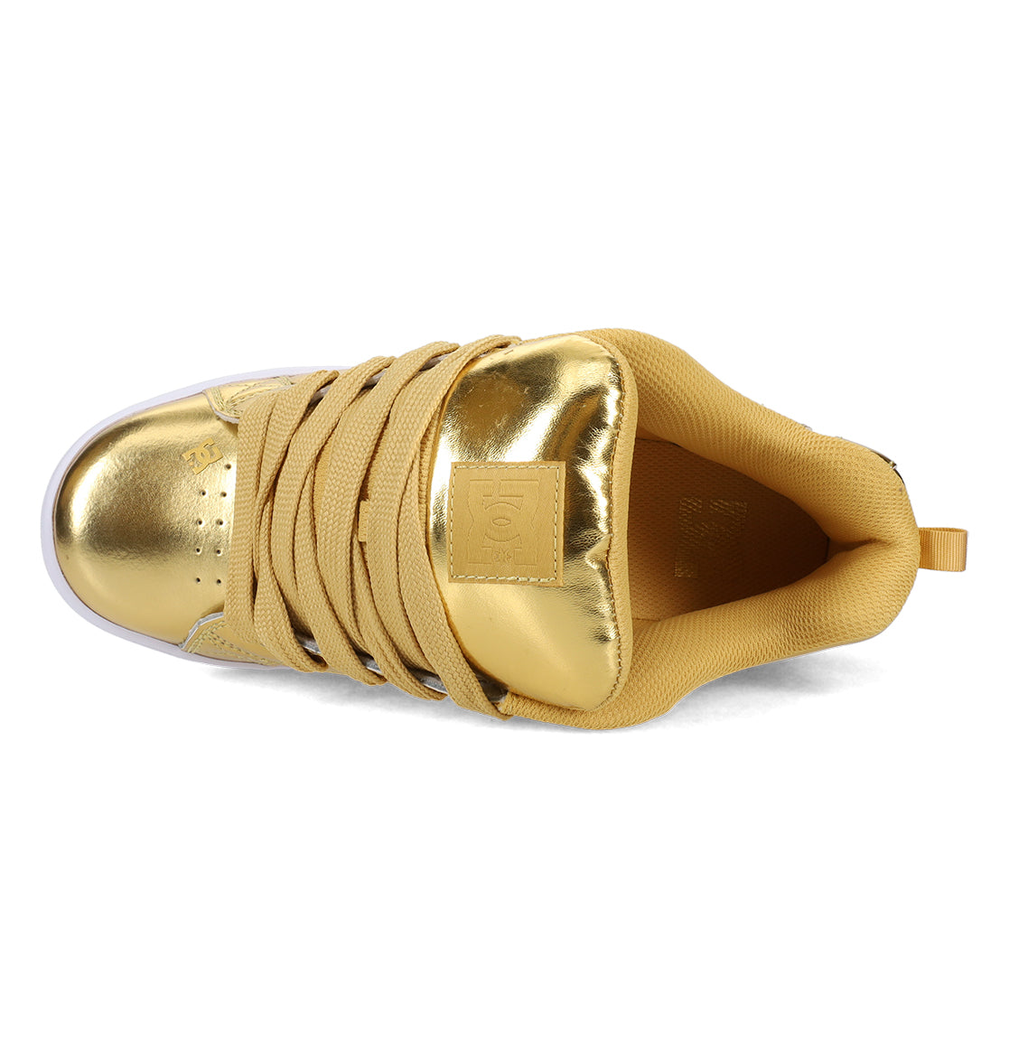 Women's Court Graffik Shoes - Gold/Gold | DC Shoes