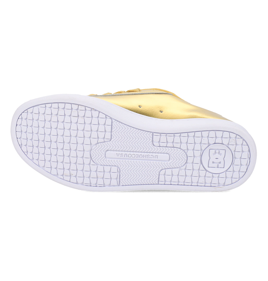 Women's Court Graffik Shoes - Gold/Gold | DC Shoes