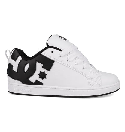Women's Court Graffik Shoes - White/Black | DC Shoes