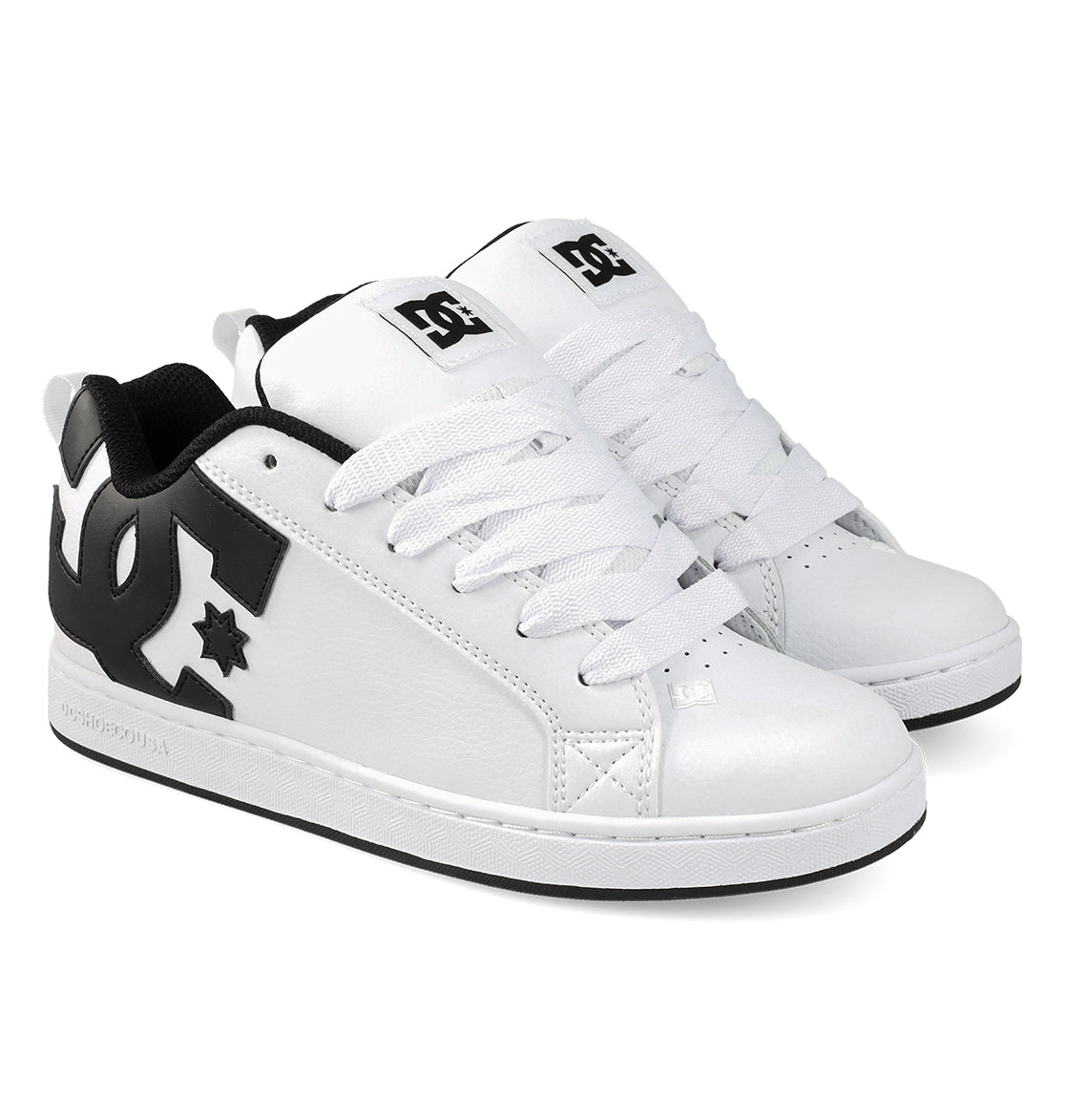 Women's Court Graffik Shoes - White/Black | DC Shoes