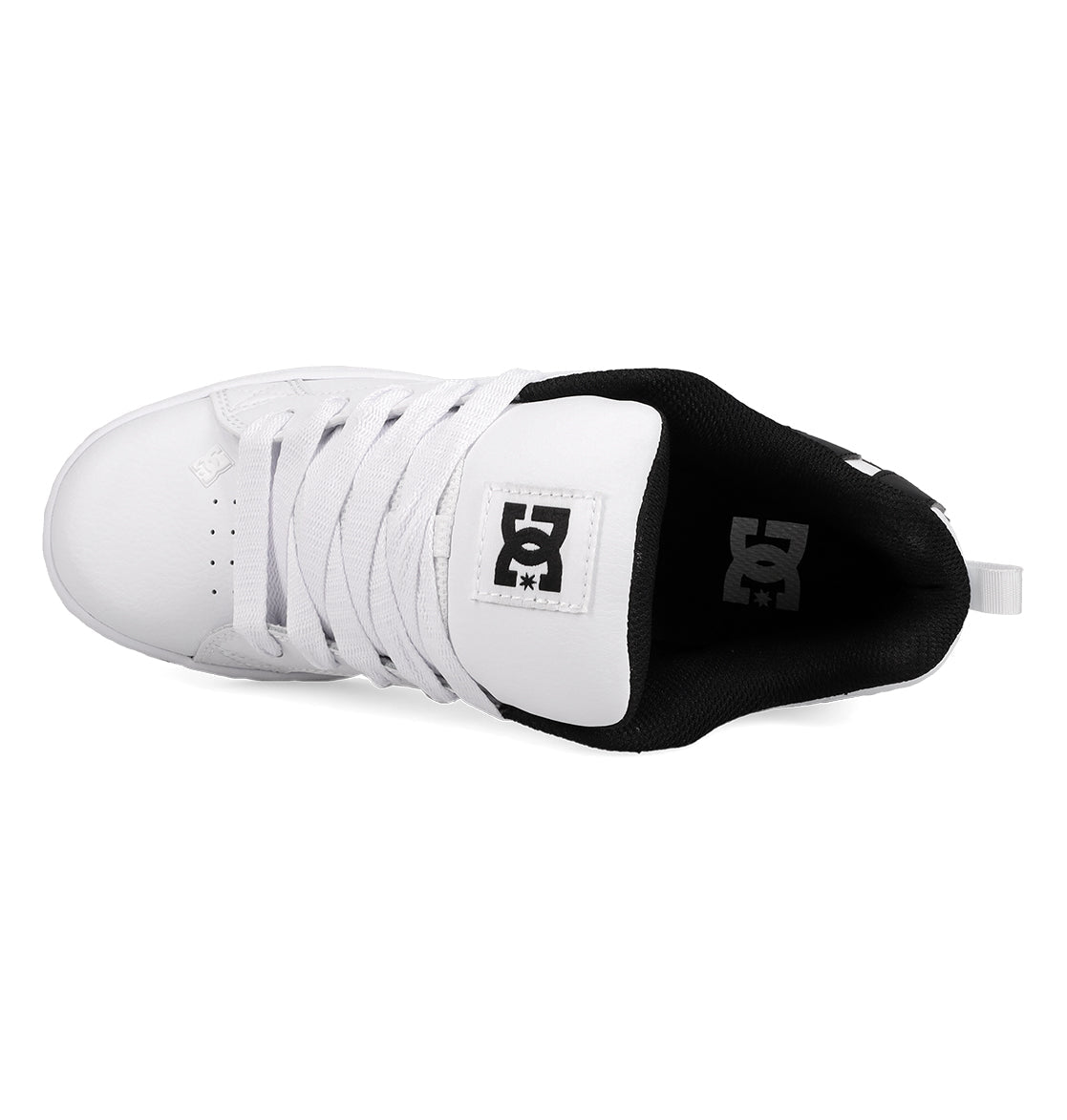 Women's Court Graffik Shoes - White/Black | DC Shoes