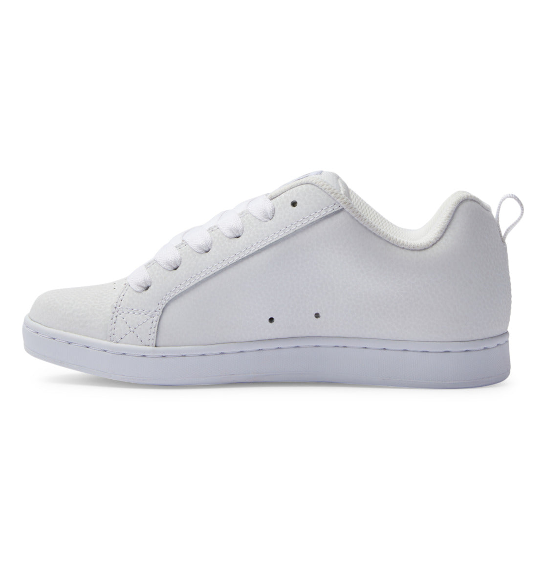 Women's Court Graffik Shoes - White/M Silver | DC Shoes