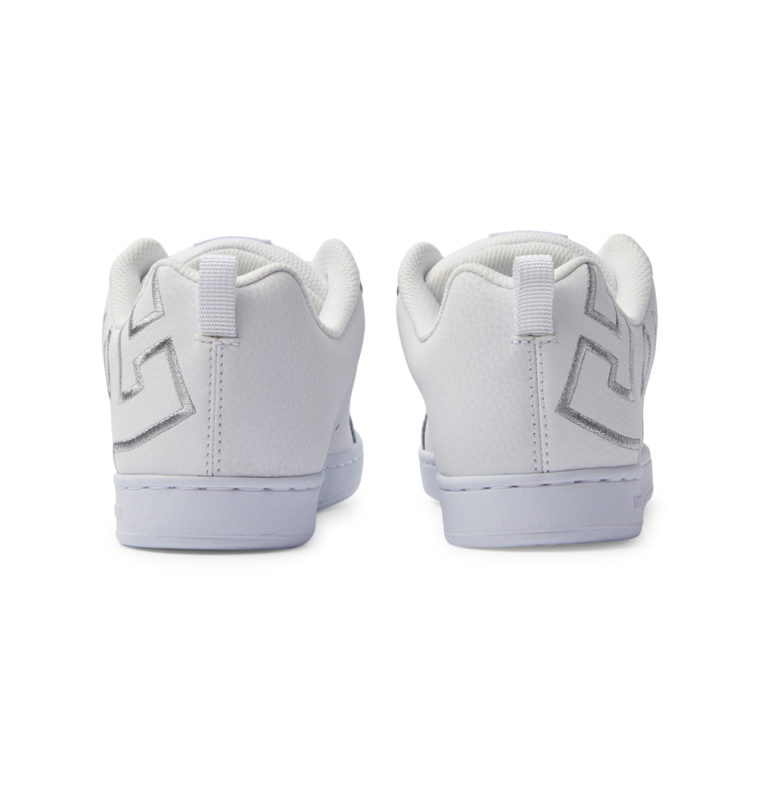 Women's Court Graffik Shoes - White/M Silver | DC Shoes