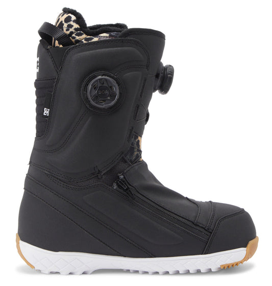 Women's Mora BOA® Snowboard Boots - Black/Leopard | DC Shoes
