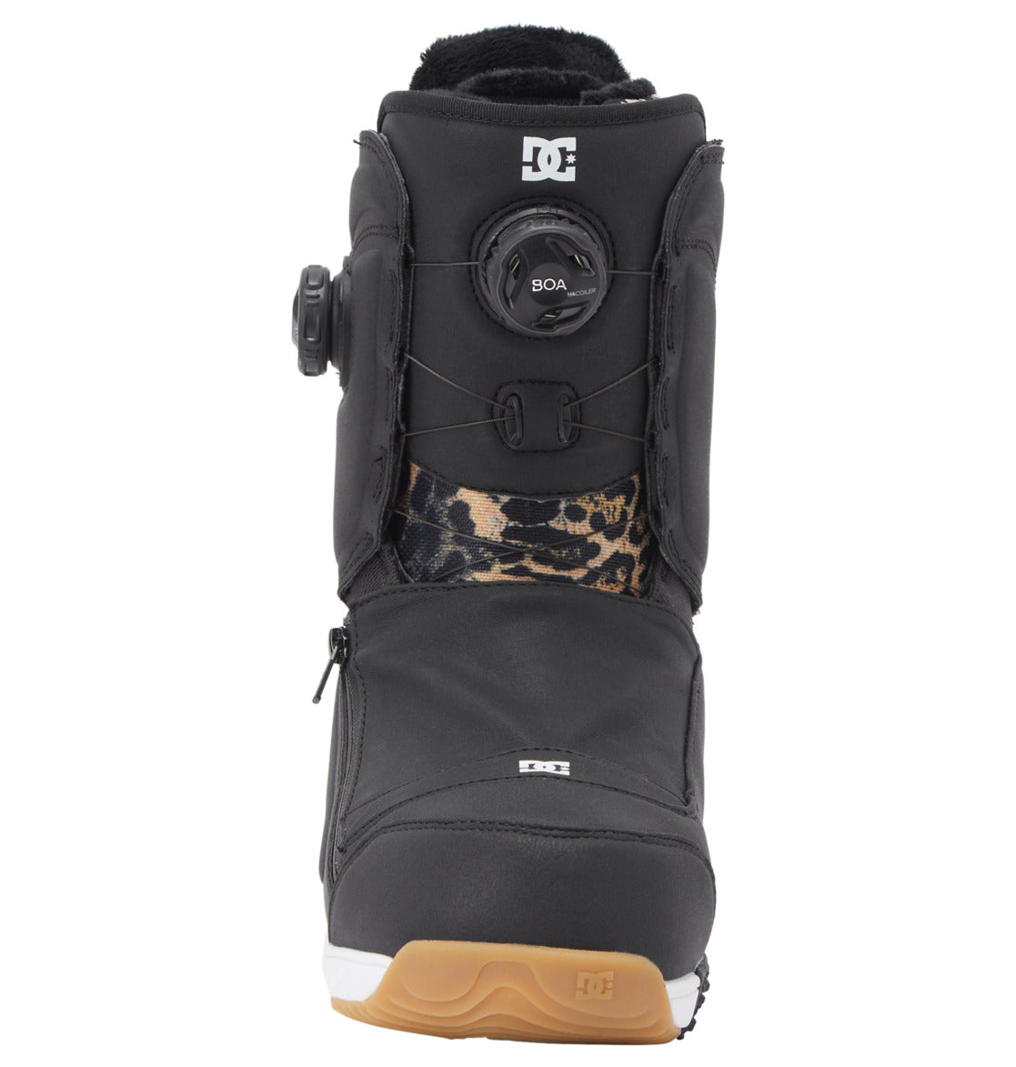 Women's Mora BOA® Snowboard Boots - Black/Leopard | DC Shoes