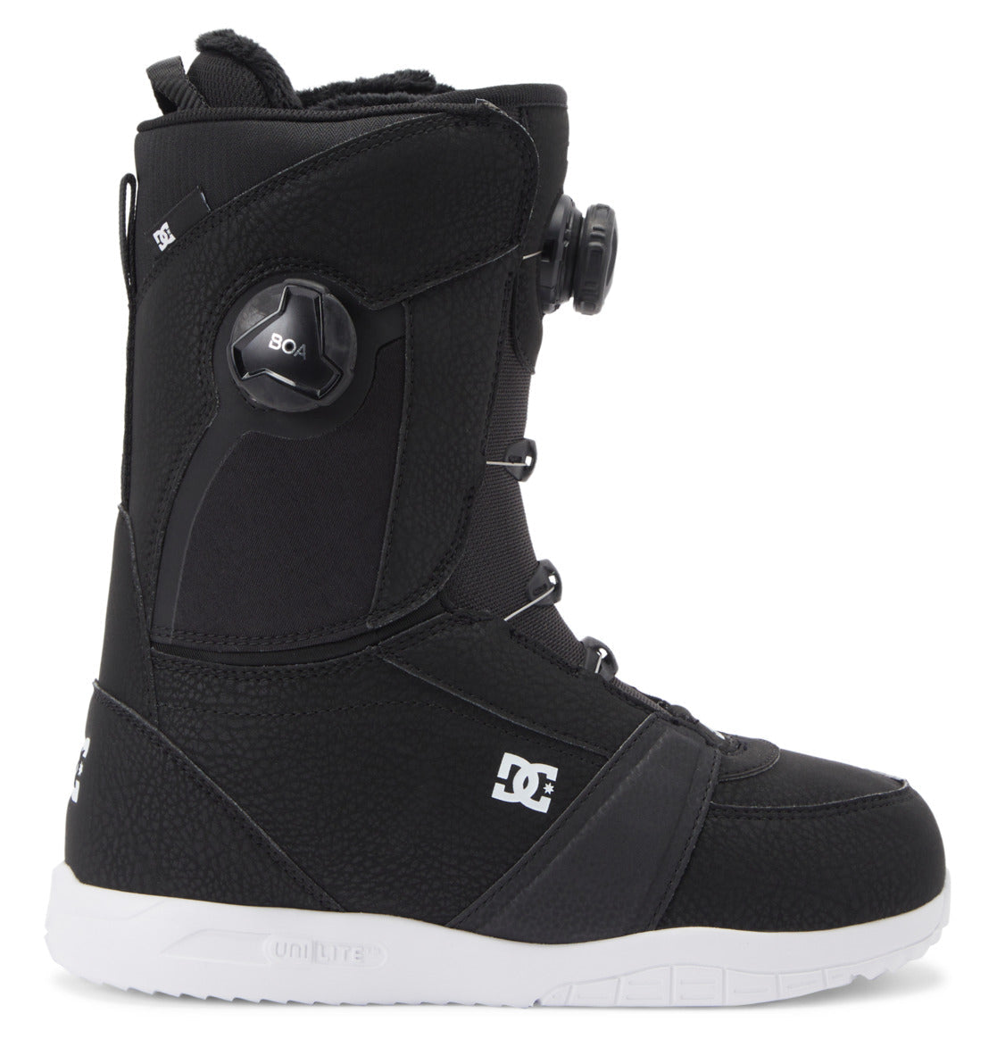 Women's Lotus BOA® Snowboard Boots - Black/White | DC Shoes