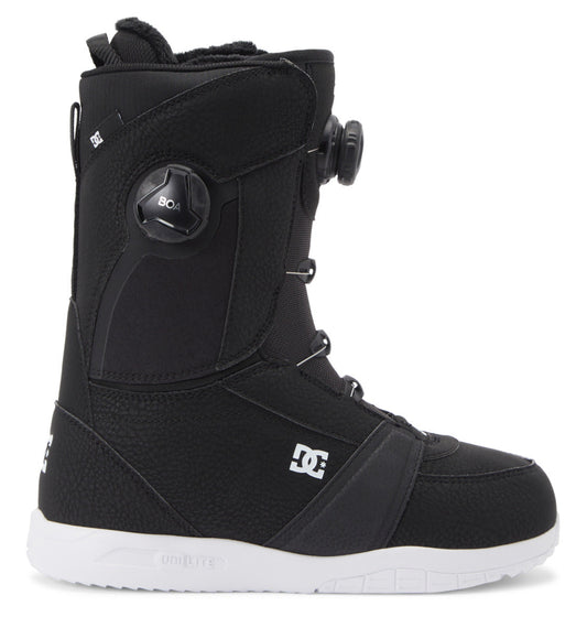 Women's Lotus BOA® Snowboard Boots - Black/White | DC Shoes