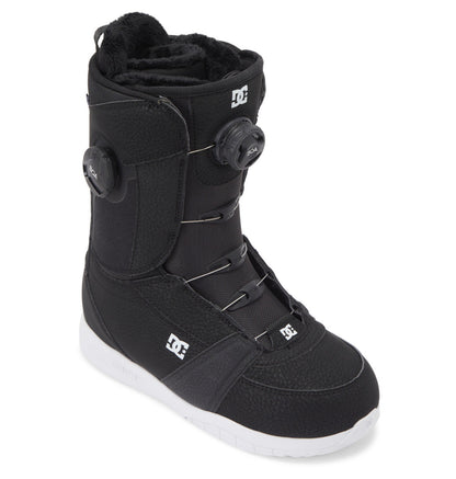 Women's Lotus BOA® Snowboard Boots - Black/White | DC Shoes