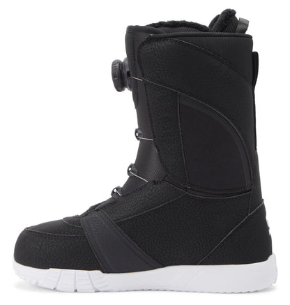 Women's Lotus BOA® Snowboard Boots - Black/White | DC Shoes