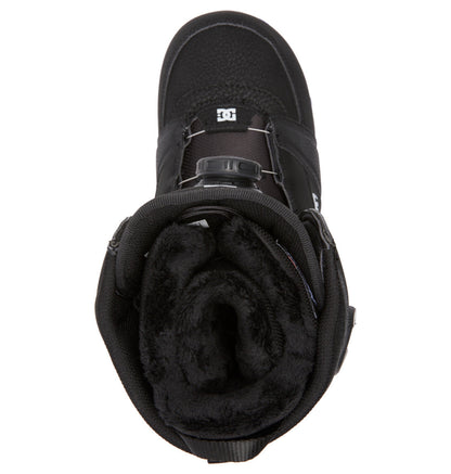 Women's Lotus BOA® Snowboard Boots - Black/White | DC Shoes