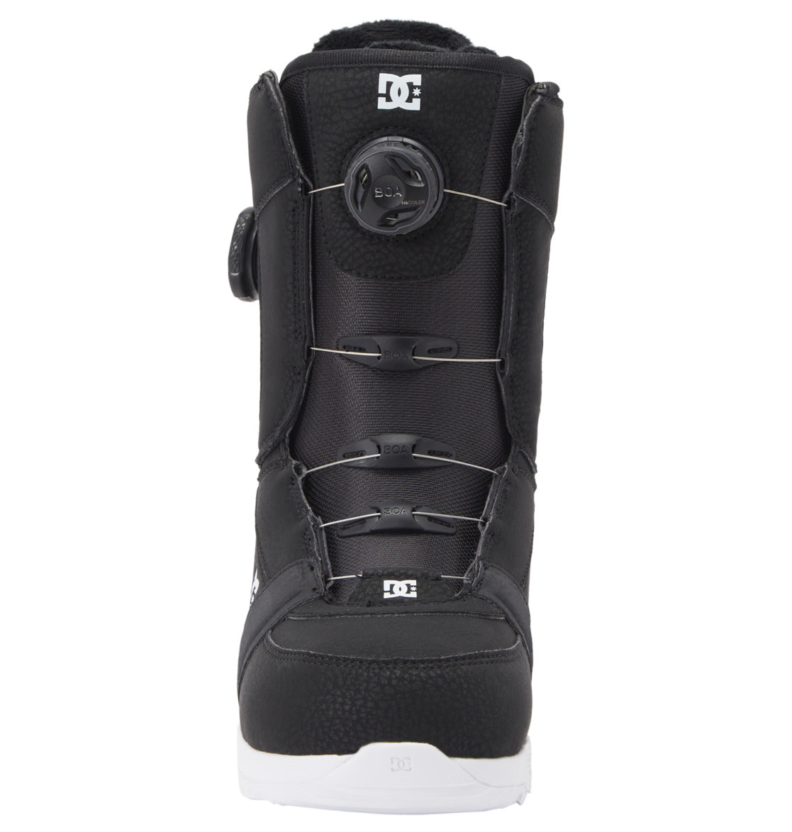 Women's Lotus BOA® Snowboard Boots - Black/White | DC Shoes