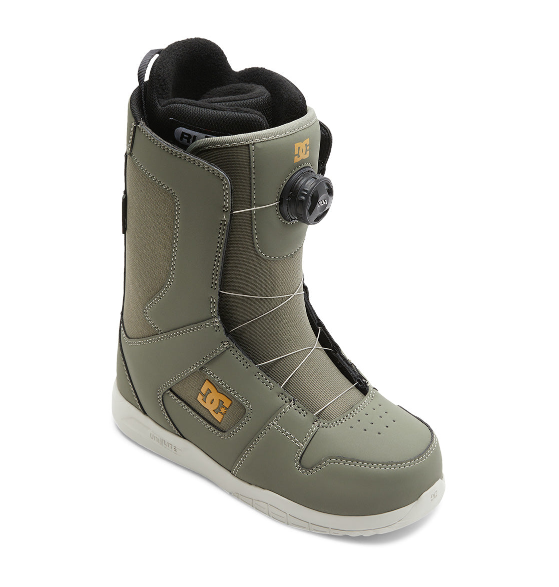 Women's Phase BOA® Snowboard Boots - Olive/Citrus | DC Shoes