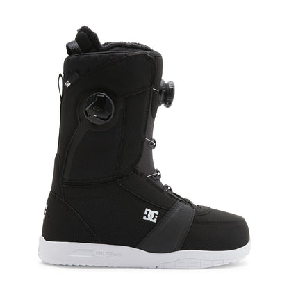 Women's Lotus BOA® Snowboard Boots - Black/White/Black | DC Shoes