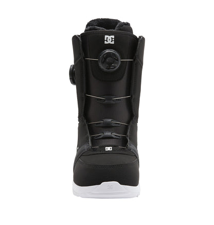 Women's Lotus BOA® Snowboard Boots - Black/White/Black | DC Shoes