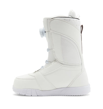 Women's Lotus BOA® Snowboard Boots - Off White | DC Shoes