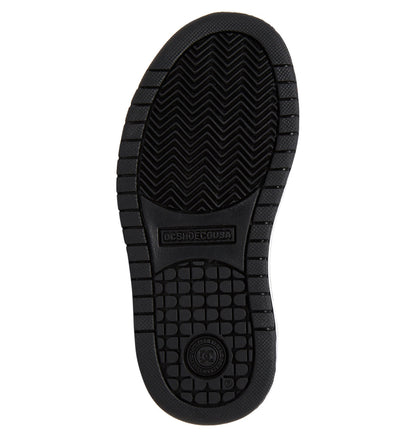 Kids' Court Graffik Shoes - Black/White | DC Shoes