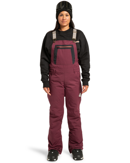Women's Crusade Shell Bib - Windsor Wine | DC Shoes