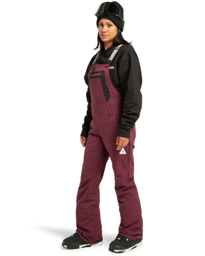 Women's Crusade Shell Bib - Windsor Wine | DC Shoes