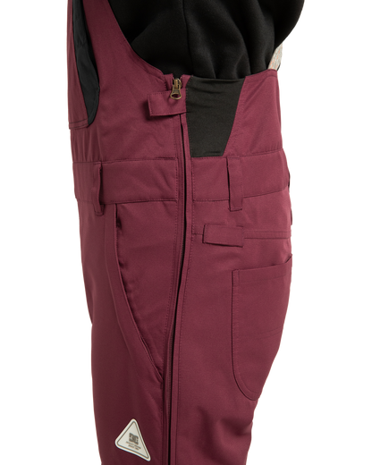 Women's Crusade Shell Bib - Windsor Wine | DC Shoes