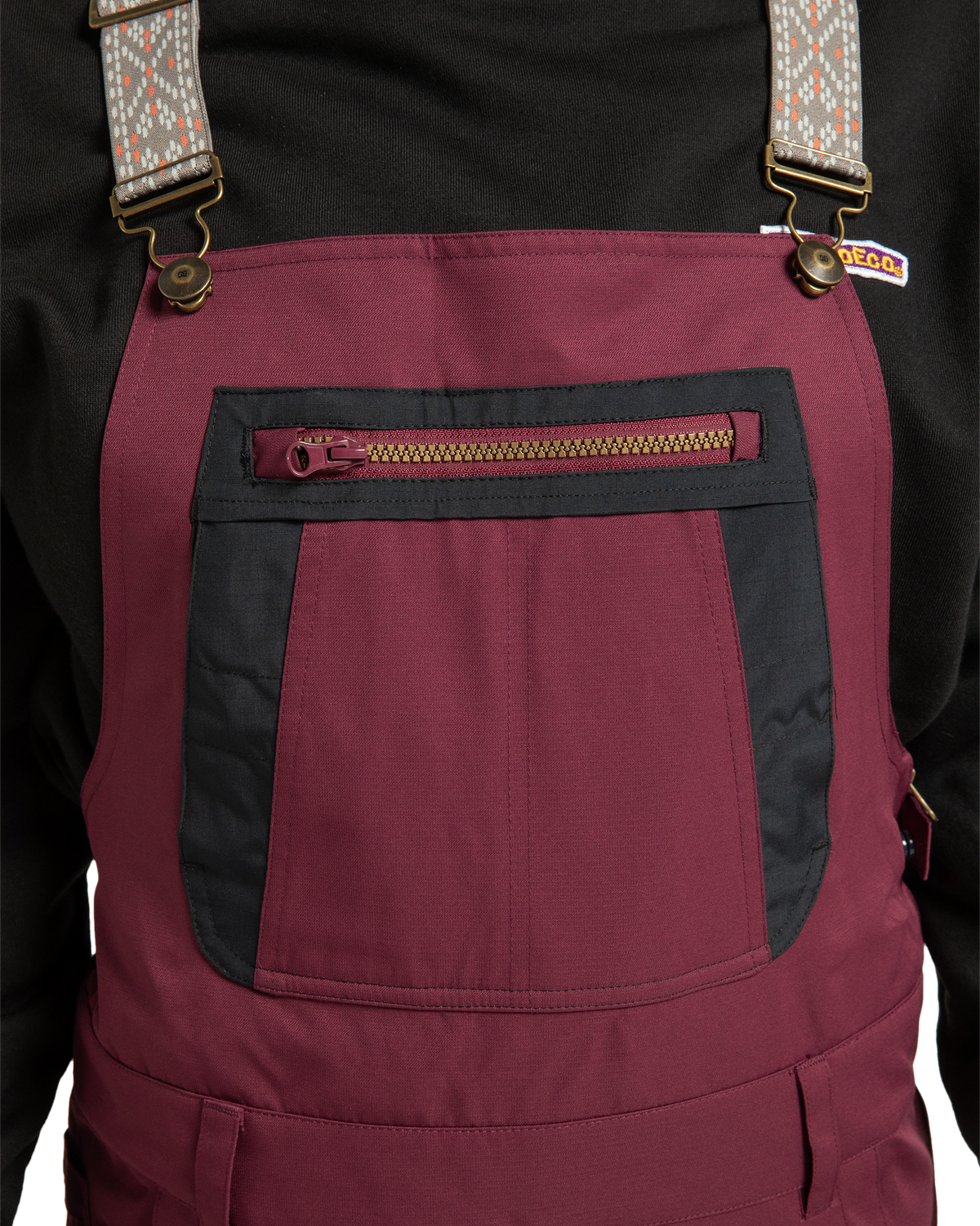 Women's Crusade Shell Bib - Windsor Wine | DC Shoes