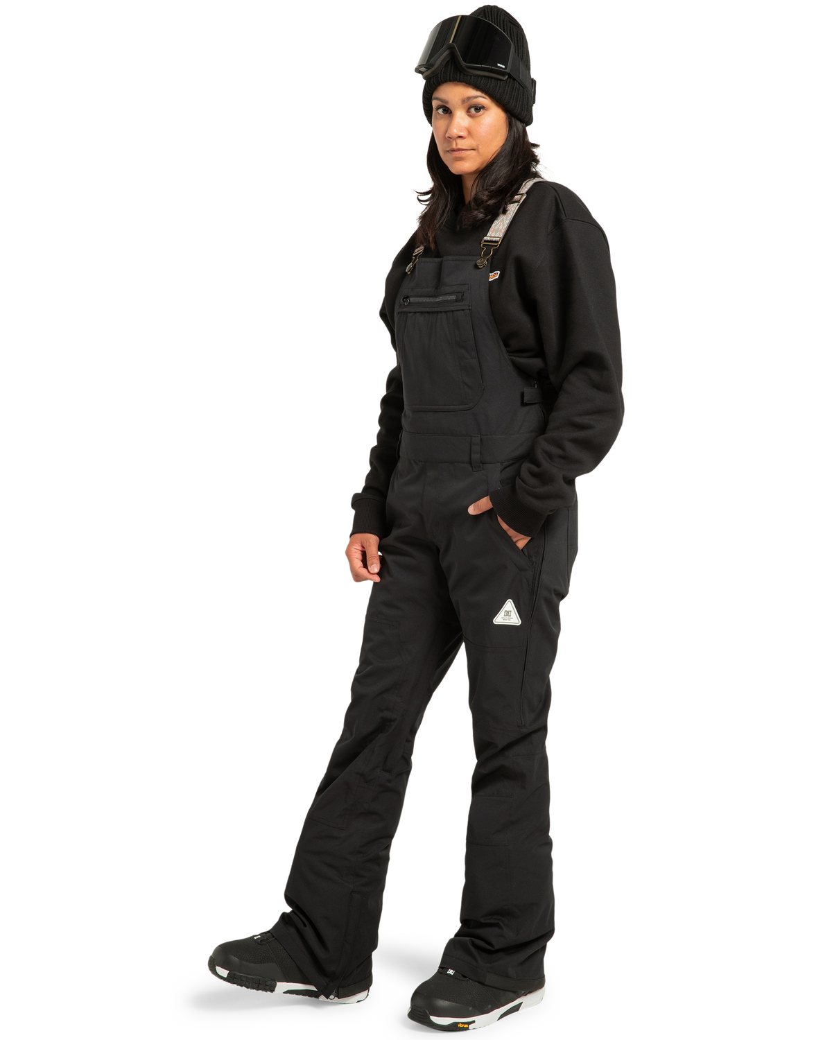 Women's Crusade Shell Bib - Black | DC Shoes