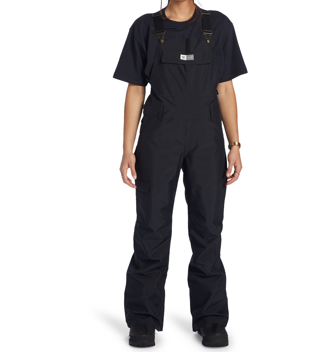 Women's Valiant Bib - Black | DC Shoes