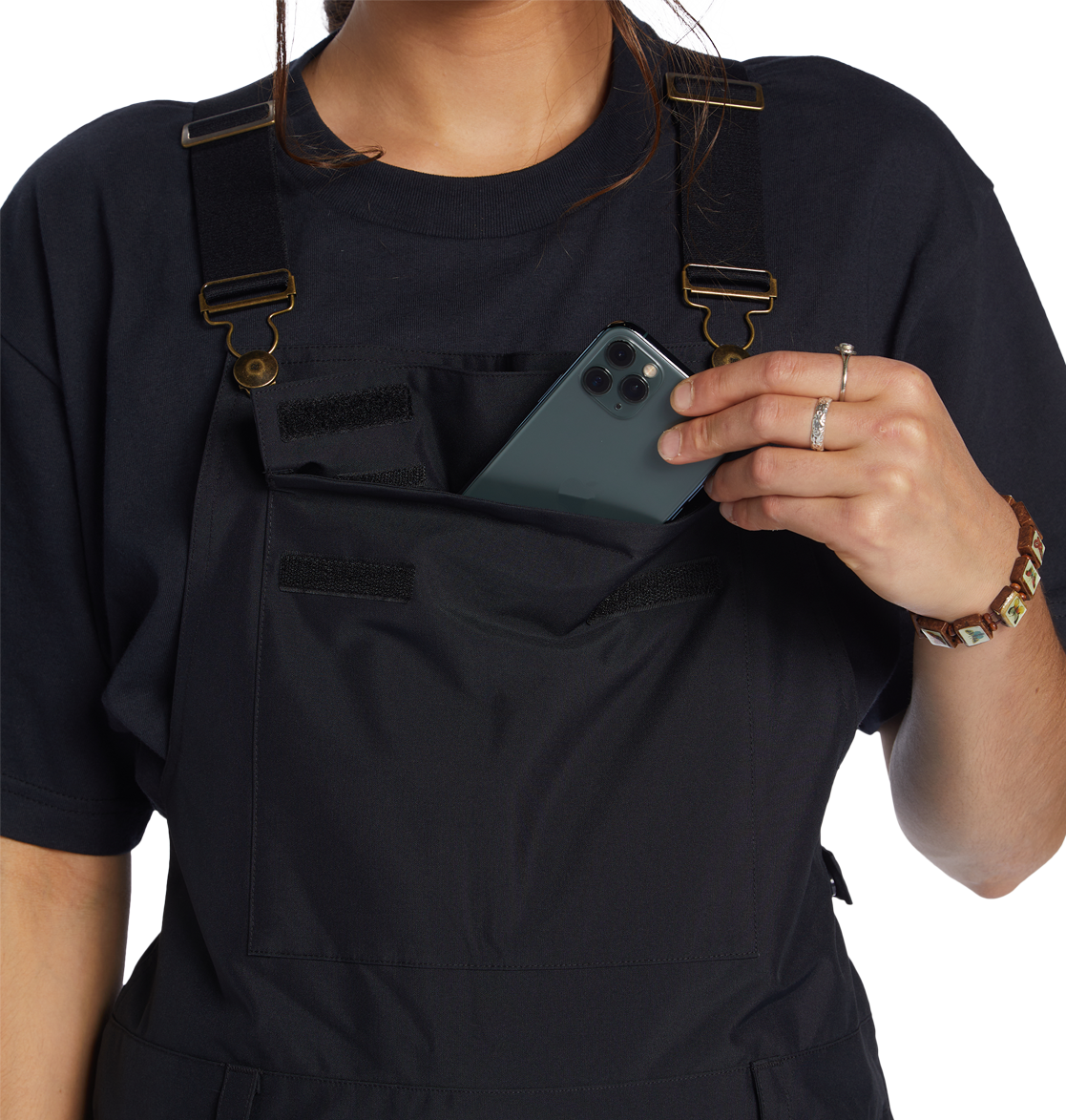 Women's Valiant Bib - Black | DC Shoes