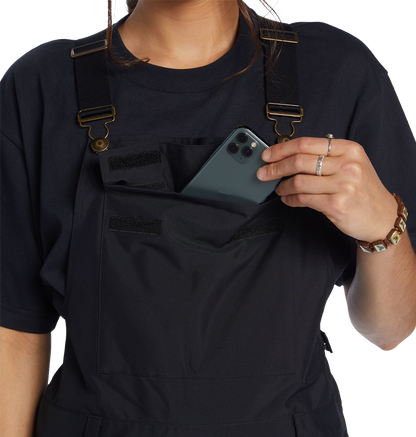 Women's Valiant Bib - Black | DC Shoes