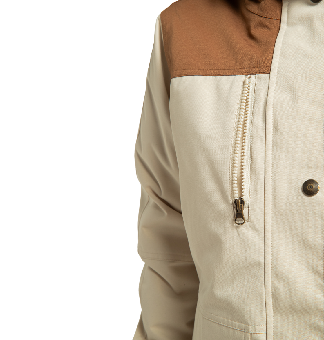 Women's Liberate Insulated Jacket - Oatmeal | DC Shoes