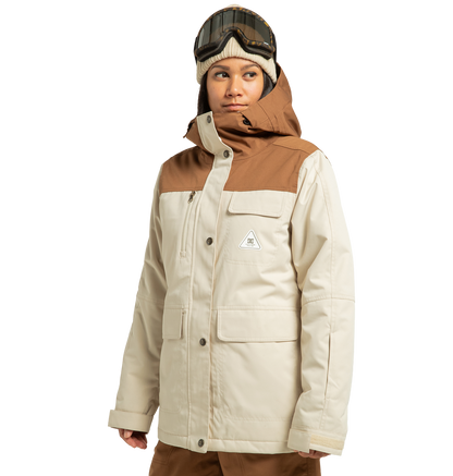 Women's Liberate Insulated Jacket - Oatmeal | DC Shoes