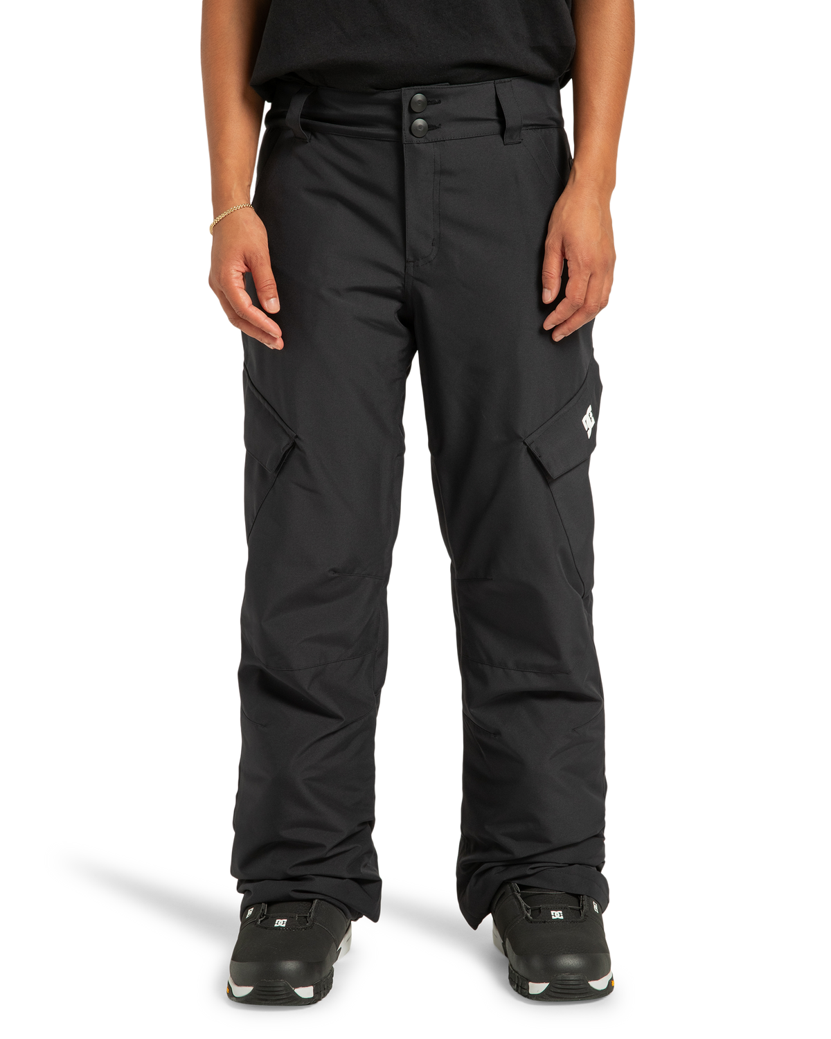 Women's Nonchalant Insulated Snow Pants - Black | DC Shoes